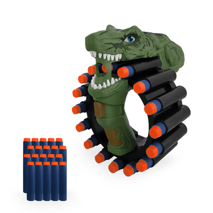 لعبة مسدس الديناصور بطلقات اسفنجية