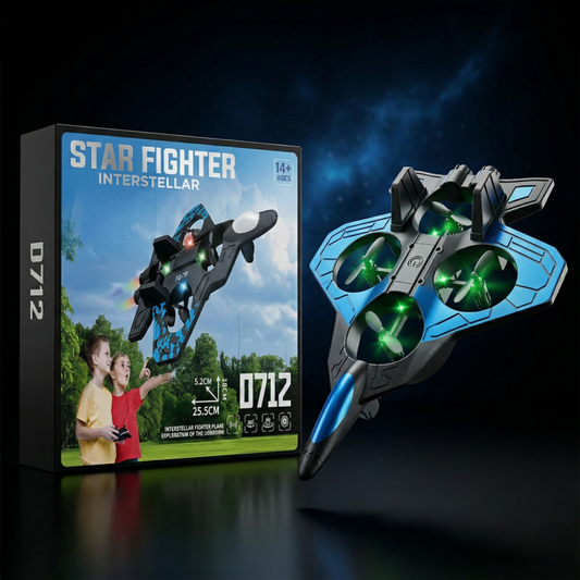 Star Fighter RC™ – Drone Avion de Chasse Nouvelle Génération